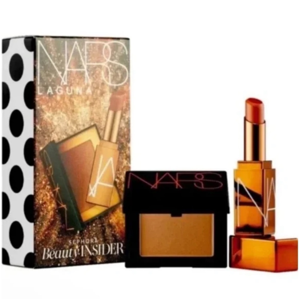 NEW NARS Laguna Mini Bronzer & Afterglow Lip Balm Duo Sephora Exclusive